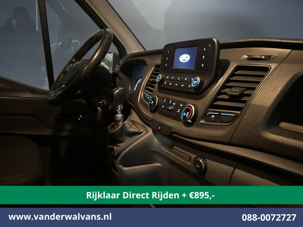 Ford Transit 2.0 TDCI 185pk L4H3 Dubbele Cabine Euro6 *Rijklaar Direct Rijden* Airco | 6-Zits | Camera | Cruisecontrol Parkeersensoren, 2800kg trekvermogen 13