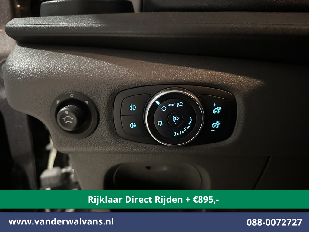Ford Transit 2.0 TDCI 185pk L4H3 Dubbele Cabine Euro6 *Rijklaar Direct Rijden* Airco | 6-Zits | Camera | Cruisecontrol Parkeersensoren, 2800kg trekvermogen 15