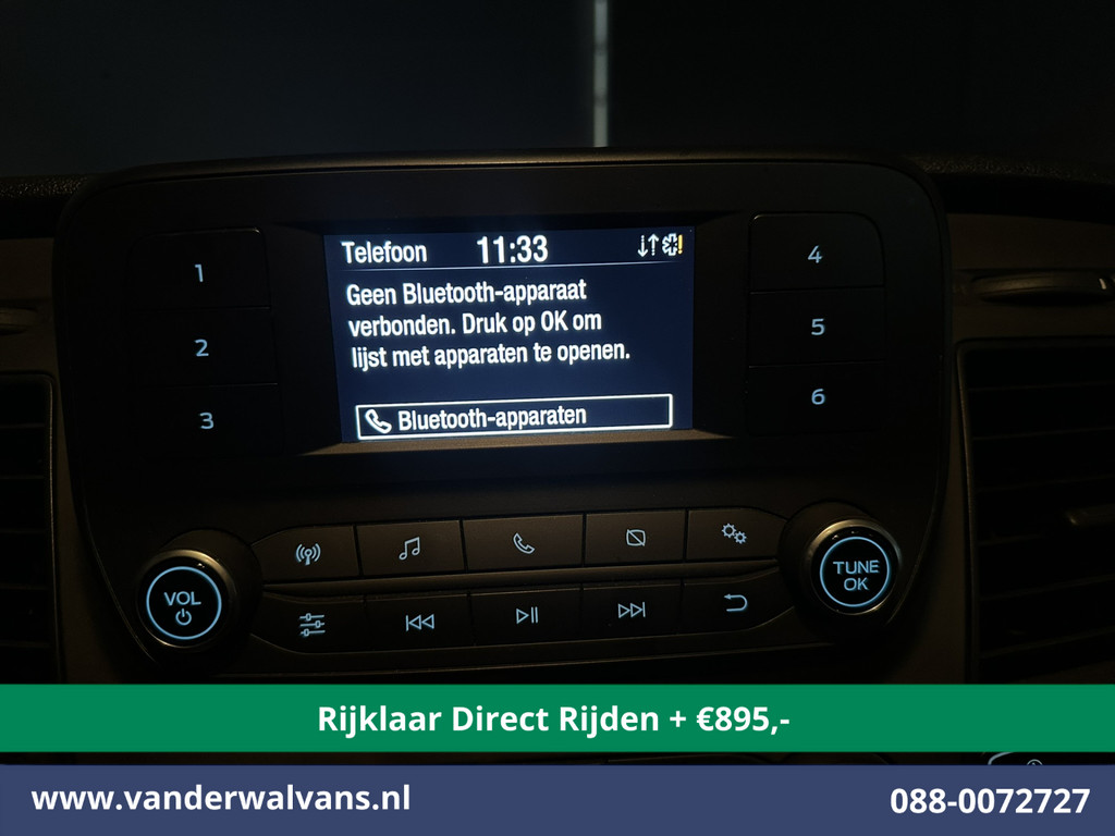 Ford Transit 2.0 TDCI 185pk L4H3 Dubbele Cabine Euro6 *Rijklaar Direct Rijden* Airco | 6-Zits | Camera | Cruisecontrol Parkeersensoren, 2800kg trekvermogen 17