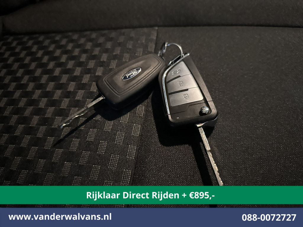 Ford Transit 2.0 TDCI 185pk L4H3 Dubbele Cabine Euro6 *Rijklaar Direct Rijden* Airco | 6-Zits | Camera | Cruisecontrol Parkeersensoren, 2800kg trekvermogen 19