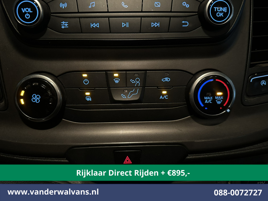 Ford Transit 2.0 TDCI 185pk L4H3 Dubbele Cabine Euro6 *Rijklaar Direct Rijden* Airco | 6-Zits | Camera | Cruisecontrol Parkeersensoren, 2800kg trekvermogen 7