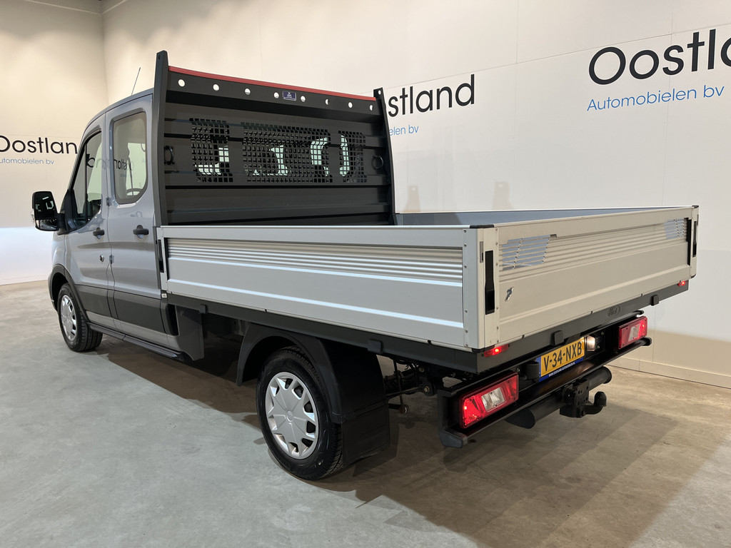 Ford Transit 2.0 TDCI L2H1 130 PK DC 6 pers. Trend Open Laadbak / Euro 6 / Airco / Cruise Control / Trekhaak / Camera / Xenon / 19.400 KM !! 16
