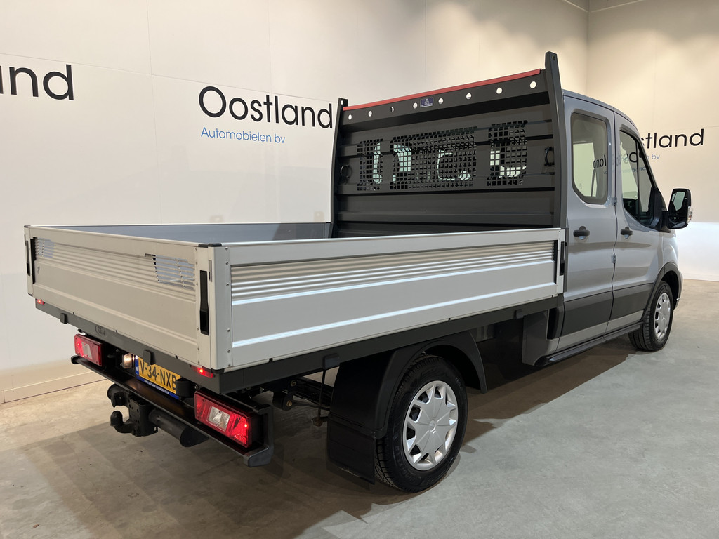 Ford Transit 2.0 TDCI L2H1 130 PK DC 6 pers. Trend Open Laadbak / Euro 6 / Airco / Cruise Control / Trekhaak / Camera / Xenon / 19.400 KM !! 18