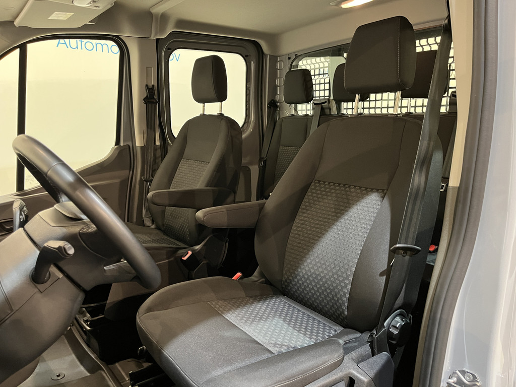 Ford Transit 2.0 TDCI L2H1 130 PK DC 6 pers. Trend Open Laadbak / Euro 6 / Airco / Cruise Control / Trekhaak / Camera / Xenon / 19.400 KM !! 8