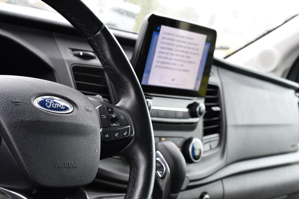 Ford Transit 2.0 TDCI L2H2 DC Raptor Grill Camera, Cruise, Carplay, Stoelverwarming, 130pk, Automaat, Multimedia, 2 x Schuifdeur, Uniek! 15