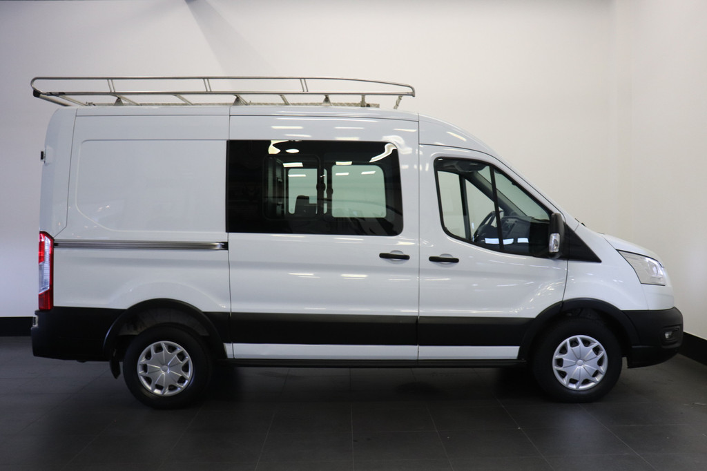 Ford Transit 2.0 TDCI L2H2 Dubbel cabine EURO 6 - Airco - Cruise - PDC - â¬15.900,- Excl. 12