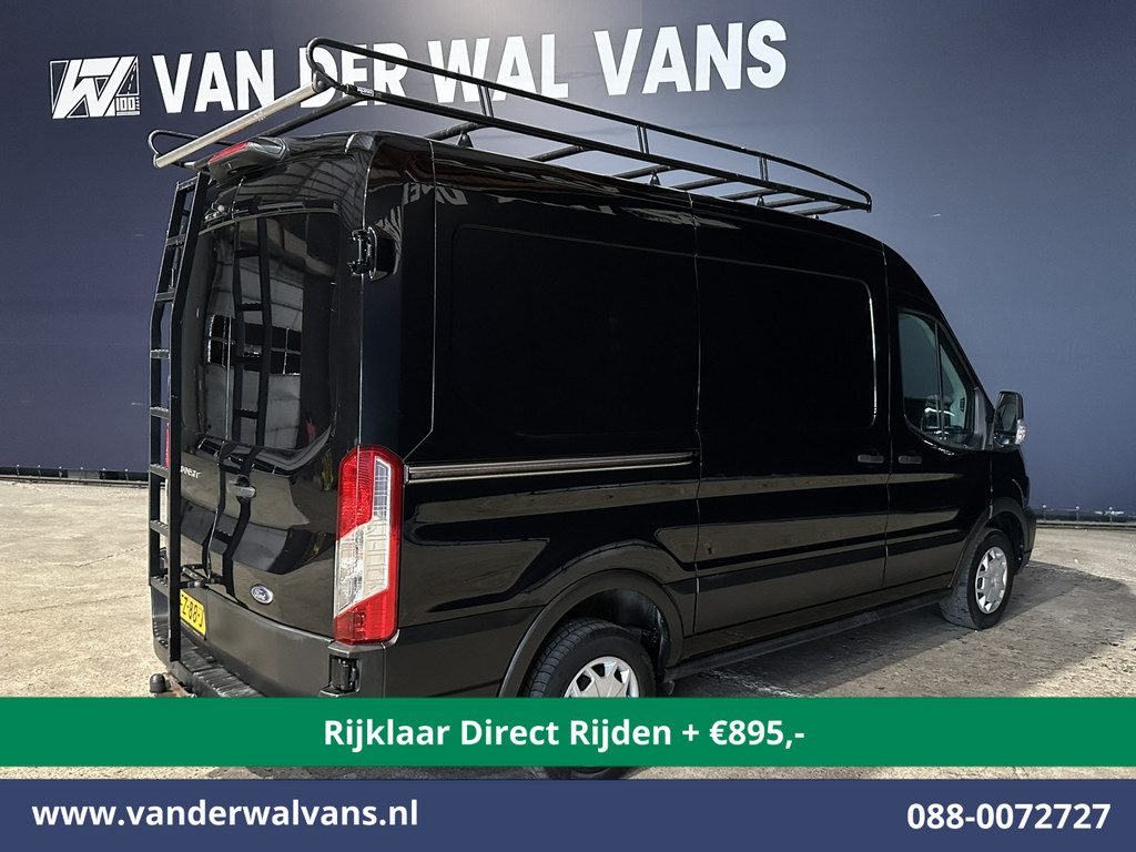 Ford Transit 2.0 TDCI L2H2 Euro6 *Nieuwe apk* Airco | Camera | Navigatie | Imperiaal | Trekhaak | Trap Cruisecontrol, Parkeersensoren, Bijrijdersbank 11