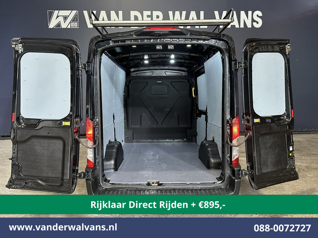 Ford Transit 2.0 TDCI L2H2 Euro6 *Nieuwe apk* Airco | Camera | Navigatie | Imperiaal | Trekhaak | Trap Cruisecontrol, Parkeersensoren, Bijrijdersbank 12