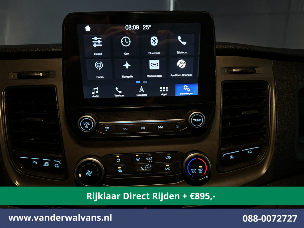 Ford Transit 2.0 TDCI L2H2 Euro6 *Nieuwe apk* Airco | Camera | Navigatie | Imperiaal | Trekhaak | Trap Cruisecontrol, Parkeersensoren, Bijrijdersbank 14