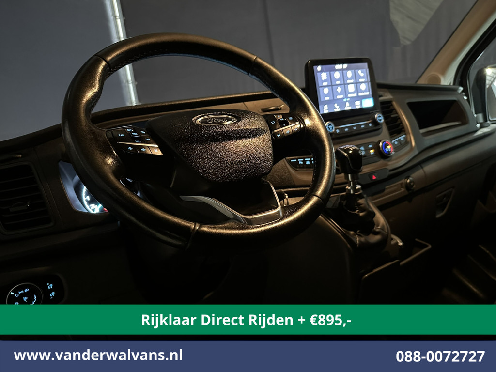 Ford Transit 2.0 TDCI L2H2 Euro6 *Nieuwe apk* Airco | Camera | Navigatie | Imperiaal | Trekhaak | Trap Cruisecontrol, Parkeersensoren, Bijrijdersbank 17