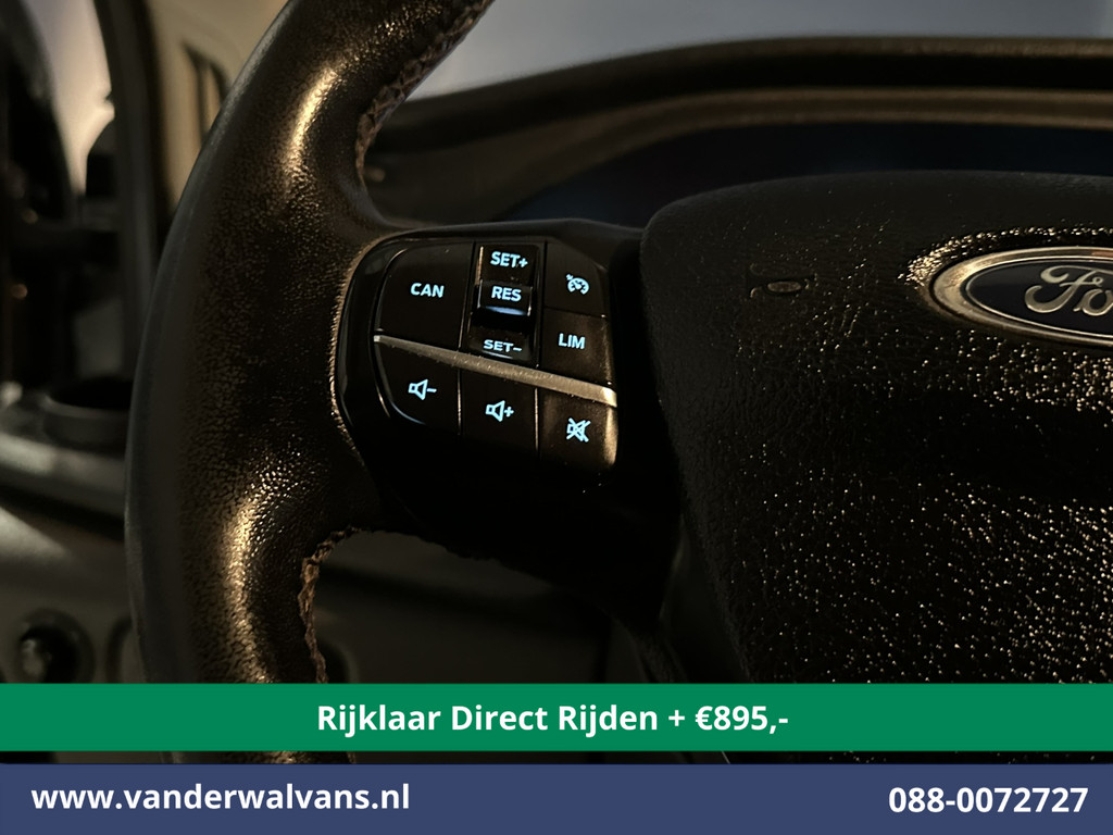 Ford Transit 2.0 TDCI L2H2 Euro6 *Nieuwe apk* Airco | Camera | Navigatie | Imperiaal | Trekhaak | Trap Cruisecontrol, Parkeersensoren, Bijrijdersbank 4