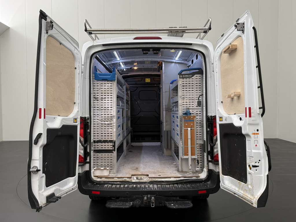 Ford Transit 2.0TDCI L2H2 Imperiaal | Trekhaak | Inrichting | Airco | Cruise | 3-Zits 4