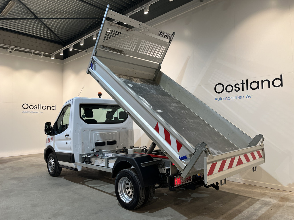 Ford Transit 2.0 TDCI L2 Trend 170 PK DL RWD Kipper / Tipper / Open Laadbak / Euro 6 / Trekhaak 3.500 KG / Airco / Camera / 3-Zits / 22.100 KM !! 16