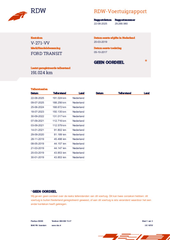 Ford Transit 2.0 TDCI L3H2 Trend 191000 km Bj 2017 18