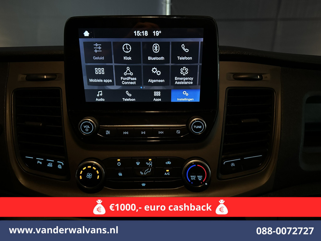 Ford Transit 2.0 TDCI L4H3 Jumbo Euro6 Airco | Cruisecontrol | Apple Carplay | Android Auto | Parkeersensoren Verwarmde voorruit, Bijrijdersbank 13