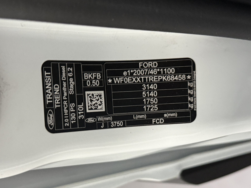 Ford Transit 2.0TDCi 130PK L3H2 | 2023 | Euro 6 | Airco | Cruise 20