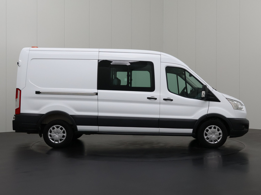 Ford Transit 2.0TDCi 130PK L3H2 Dubbele Cabine | 7-Persoons | Navigatie | Camera | Airco | Cruise | 2800Kg Trekhaak 13