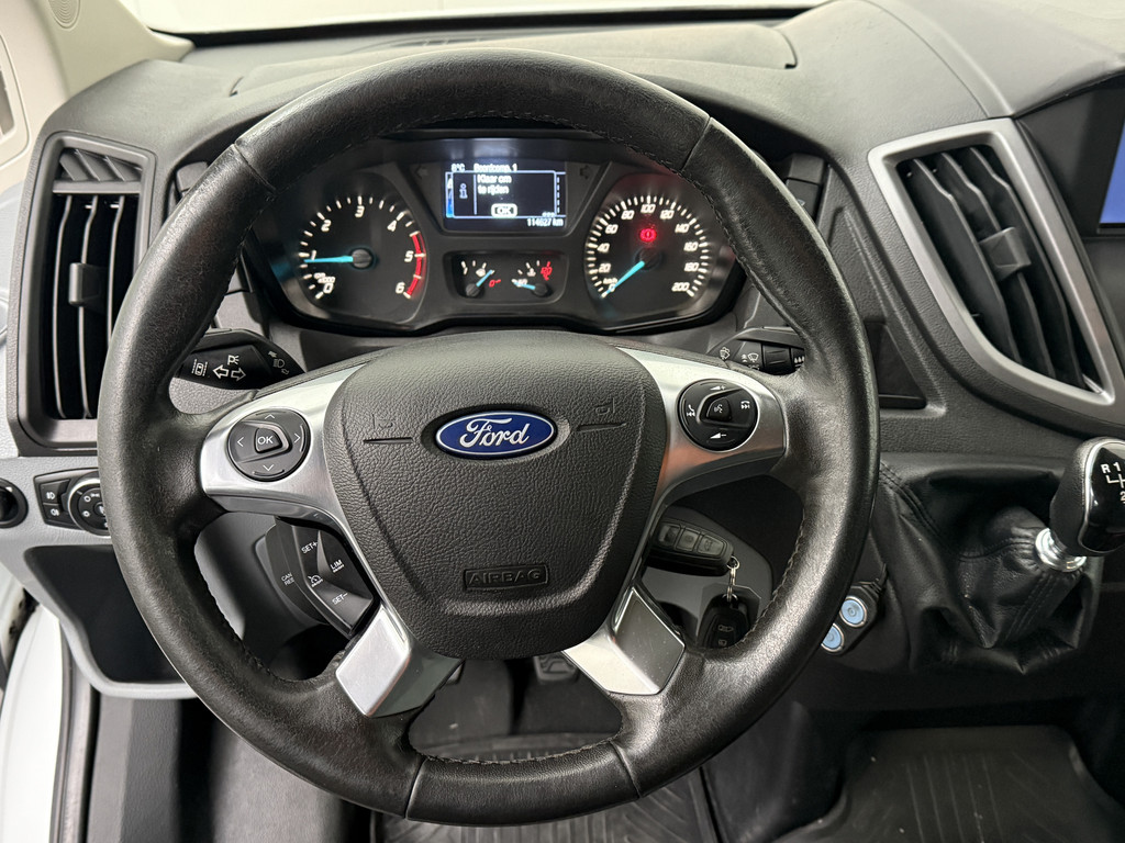 Ford Transit 2.0TDCi 130PK L3H2 Dubbele Cabine | 7-Persoons | Navigatie | Camera | Airco | Cruise | 2800Kg Trekhaak 14