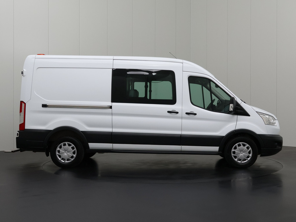 Ford Transit 2.0TDCi 130PK L3H2 Dubbele Cabine | 7-Persoons | Navigatie | Camera | Airco | Cruise | Trekhaak 2800Kg 13