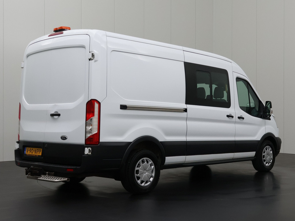 Ford Transit 2.0TDCi 130PK L3H2 Dubbele Cabine | 7-Persoons | Navigatie | Camera | Airco | Cruise | Trekhaak 2800Kg 2