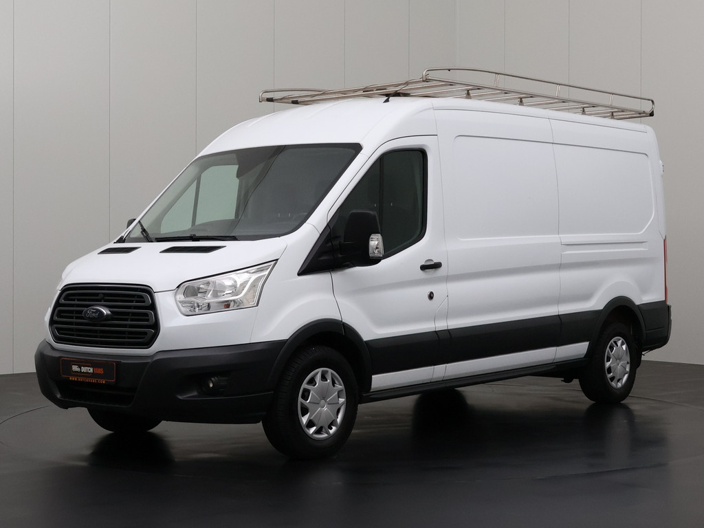 Ford Transit 2.0TDCi 130PK L3H2 Imperiaal | Trekhaak | Navigatie | Airco | Cruise | Betimmering | 3-Persoons 7