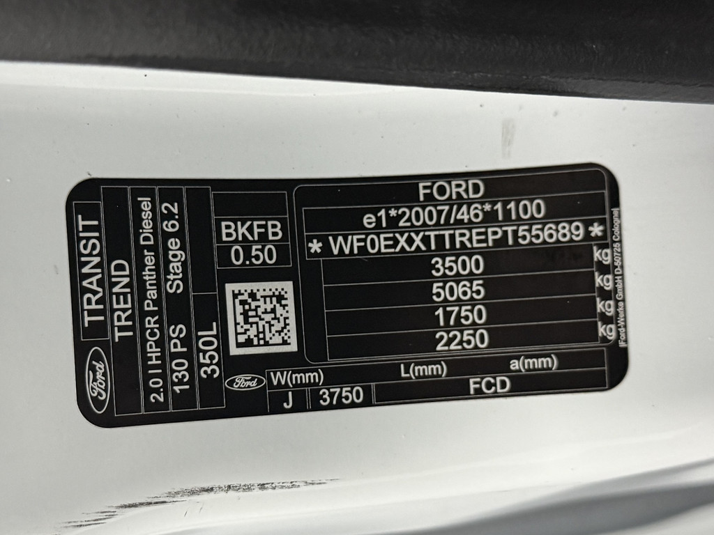 Ford Transit 2.0TDCi 130PK L3H3 | Airco | Cruie | 3-Zit | Betimmering 21
