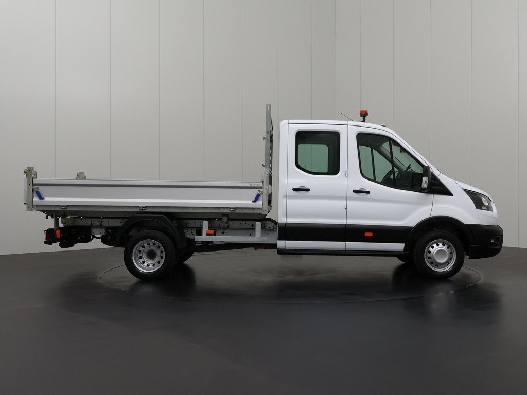 Ford Transit 2.0TDCi 170PK Dubbele Cabine Kipper | Camera | Airco | Cruise | 3500Kg TG 19