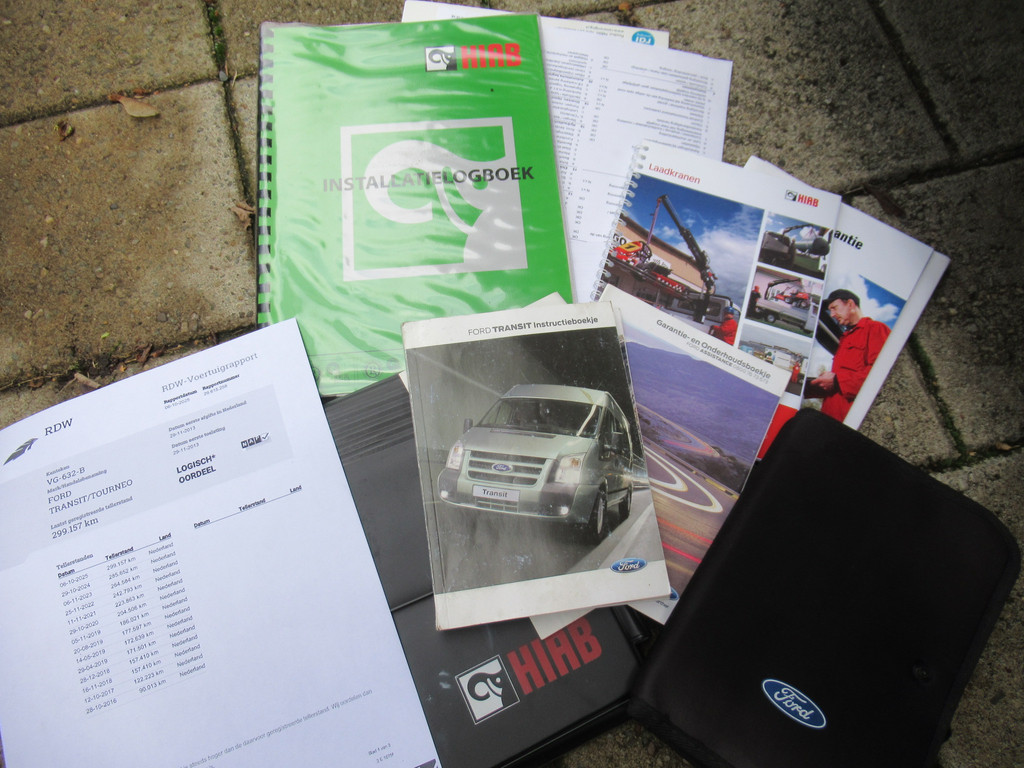 Ford Transit 300M 2.2 TDCI + HIAB 013T Kraan Kran Crane 13