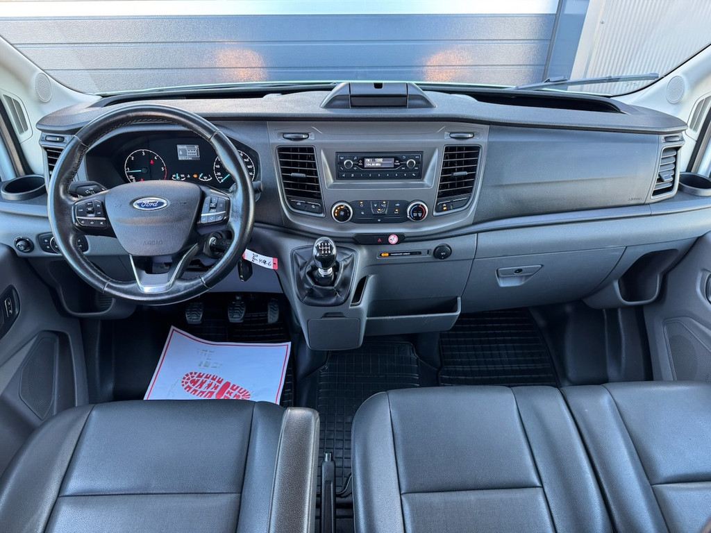 Ford Transit 310 2.0 TDCI 130pk L2H1 DC Trend | Open Laadbak | Trekhaak 2550KG | Airco | Kunstleder | Bluetooth | 7-persoons 14