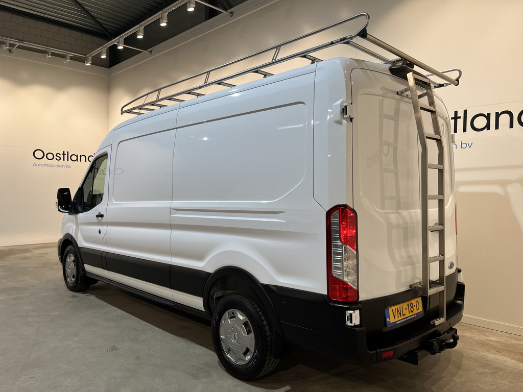 Ford Transit 330 2.0 TDCI L3H2 130 PK Trend MHEV / Servicebus / Inrichting / Euro 6 / Airco / Camera / Navigatie / Cruise Control / Trekhaak / Imperiaal / 3-Zits / 74.000 KM !! 16