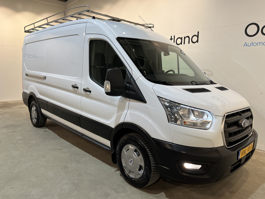 Ford Transit 330 2.0 TDCI L3H2 130 PK Trend MHEV / Servicebus / Inrichting / Euro 6 / Airco / Camera / Navigatie / Cruise Control / Trekhaak / Imperiaal / 3-Zits / 74.000 KM !! 17
