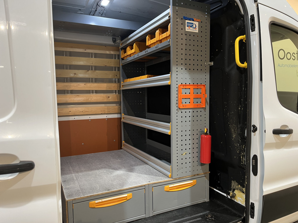 Ford Transit 330 2.0 TDCI L3H2 130 PK Trend MHEV / Servicebus / Inrichting / Euro 6 / Airco / Camera / Navigatie / Cruise Control / Trekhaak / Imperiaal / 3-Zits / 74.000 KM !! 21