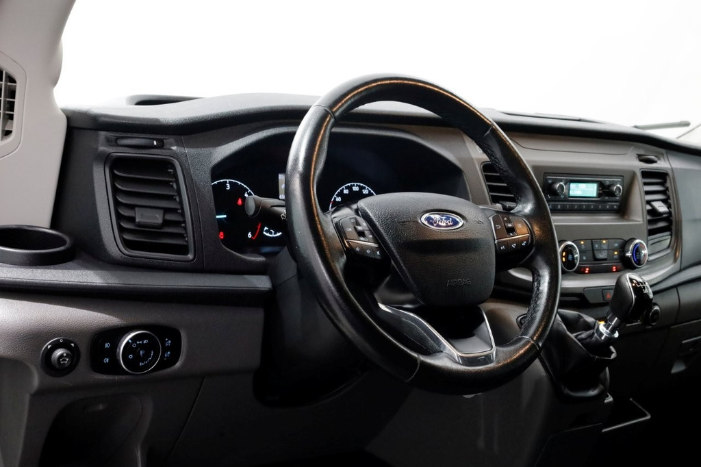 Ford Transit 350 2.0 TDCI 130pk 4x4 L2H1 Trend D.C. Open laadbak met huif 06-2020 19