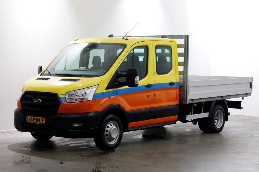 Ford Transit 350 2.0 TDCI 130pk D.C. Trend Open Laadbak Trekhaak 3000kg 08-2022 10