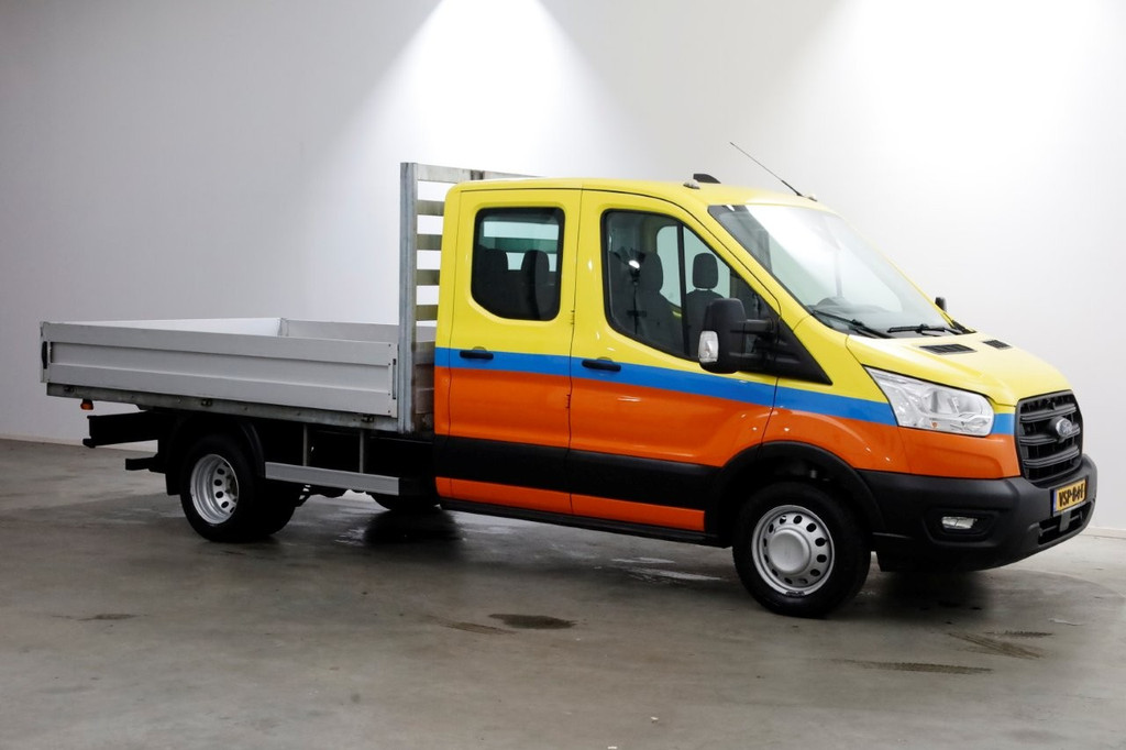 Ford Transit 350 2.0 TDCI 130pk D.C. Trend Open Laadbak Trekhaak 3000kg 08-2022 12