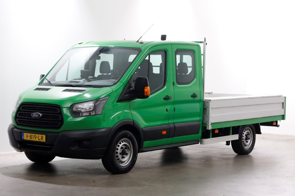 Ford Transit 350 2.0 TDCI 130pk E6 RWD D.C. Open Laadbak Trekhaak 2800kg 02-2018 10