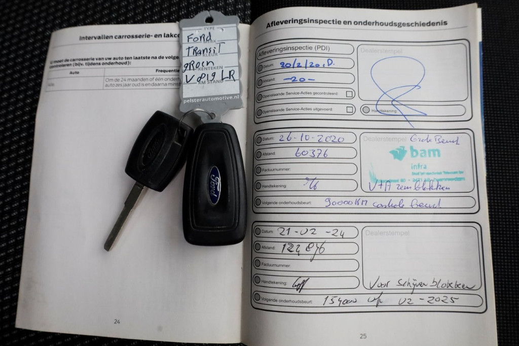 Ford Transit 350 2.0 TDCI 130pk E6 RWD D.C. Open Laadbak Trekhaak 2800kg 02-2018 7