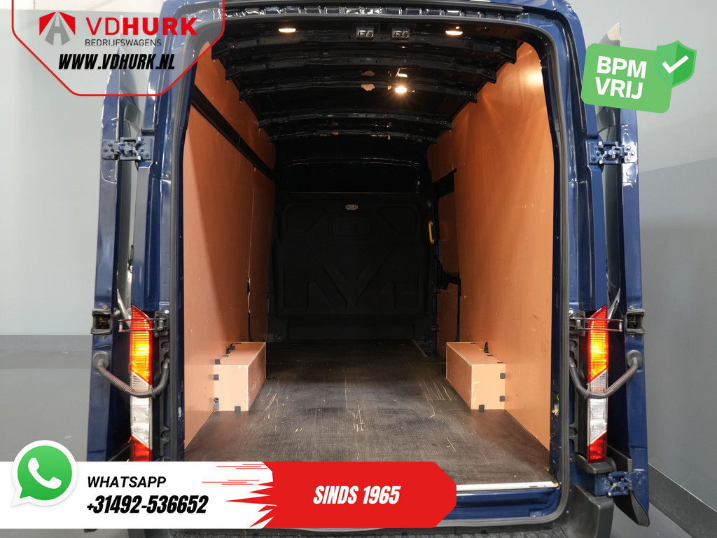 Ford Transit 350 2.0 TDCI 170 pk Aut. Jumbo L4H3 RWD BPM VRIJ! 270 Gr. Deuren/ Climate/ Betimmerd/ Camera/ Carplay/ Cruise/ PDC 15