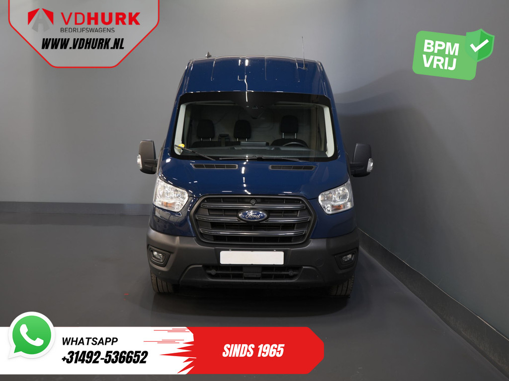 Ford Transit 350 2.0 TDCI 170 pk Aut. Jumbo L4H3 RWD BPM VRIJ! 270 Gr. Deuren/ Climate/ Betimmerd/ Camera/ Carplay/ Cruise/ PDC 7