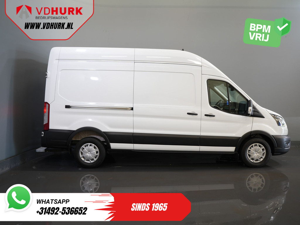 Ford Transit 350 2.0 TDCI 185 pk Aut. L3H3 Riem V.V/ 2xSchuifdeur/ Bi-Xenon/ Elek.Stoel/ Carplay/ Stoelverw./ Camera/ Cruise/ PDC/ Navi 11