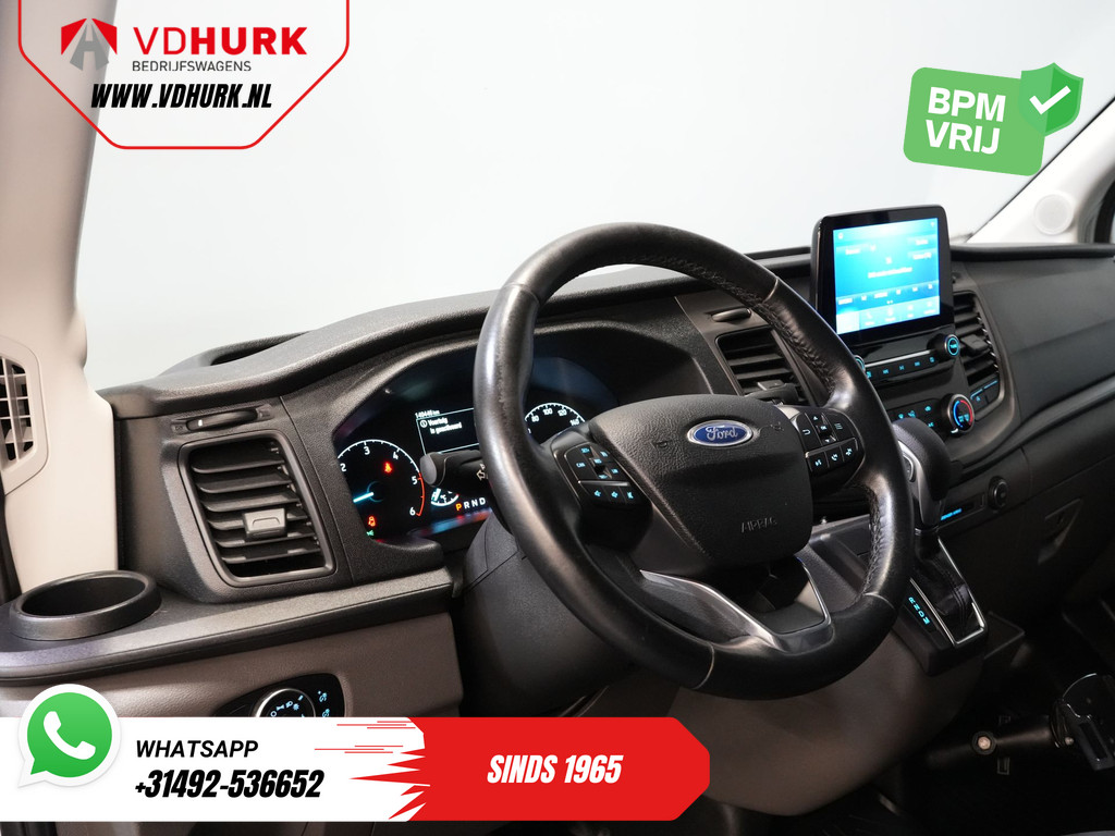 Ford Transit 350 2.0 TDCI 185 pk Aut. L3H3 Riem V.V/ 2xSchuifdeur/ Bi-Xenon/ Elek.Stoel/ Carplay/ Stoelverw./ Camera/ Cruise/ PDC/ Navi 14