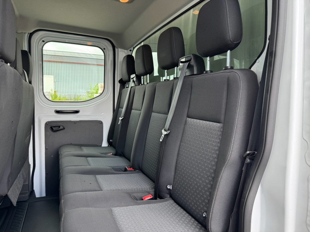 Ford Transit 350 2.0 TDCI L2H1 DC 4WD | Huif | CarPlay | Navi | Cruise | 7-persoons | Standkachel | Airco | Trekhaak | AWD 4x4 12