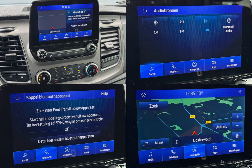 Ford Transit 350 2.0 TDCI L2H1 DC 4WD | Huif | CarPlay | Navi | Cruise | 7-persoons | Standkachel | Airco | Trekhaak | AWD 4x4 18