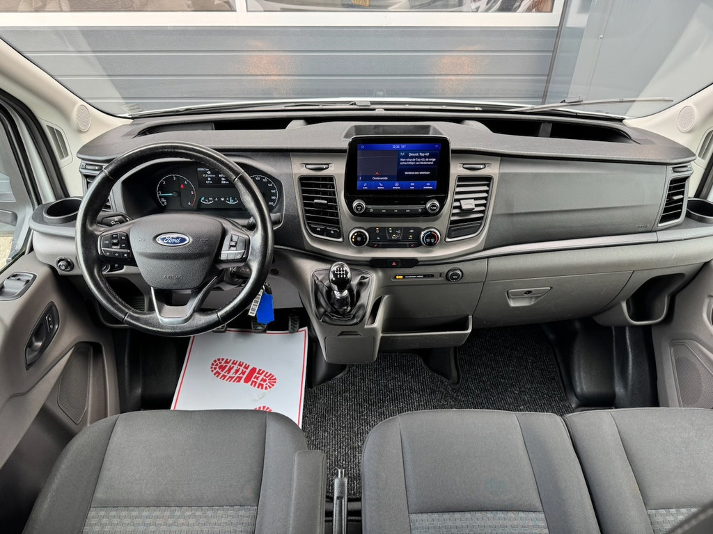 Ford Transit 350 2.0 TDCI L2H1 DC 4WD | Huif | CarPlay | Navi | Cruise | 7-persoons | Standkachel | Airco | Trekhaak | AWD 4x4 3