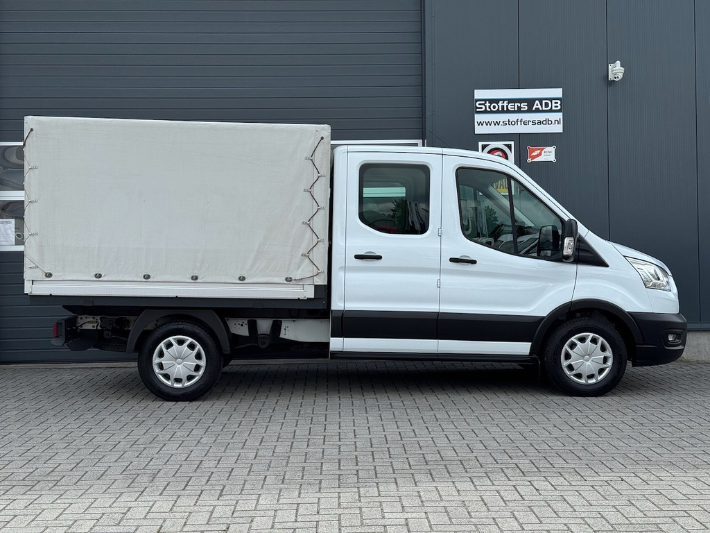 Ford Transit 350 2.0 TDCI L2H1 DC 4WD | Huif | CarPlay | Navi | Cruise | 7-persoons | Standkachel | Airco | Trekhaak | AWD 4x4 8