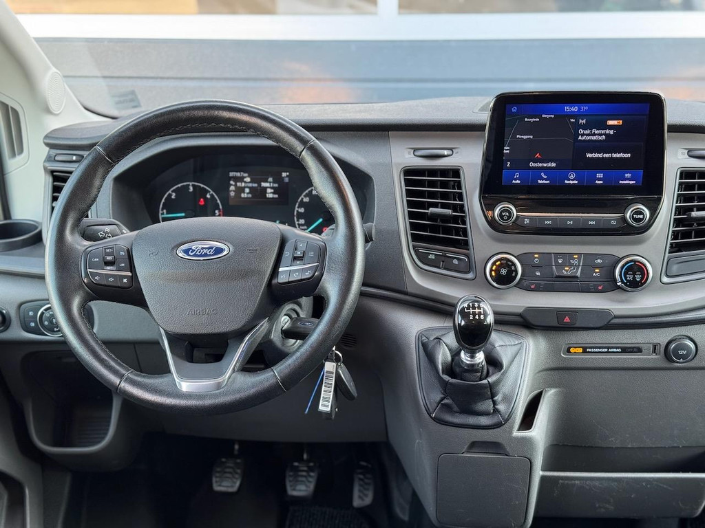 Ford Transit 350 2.0 TDCI L2H1 DC 4WD | Huif | CarPlay | Navi | Cruise | 7-persoons | Vierwielaandrijving | Airco | AWD 4x4 13