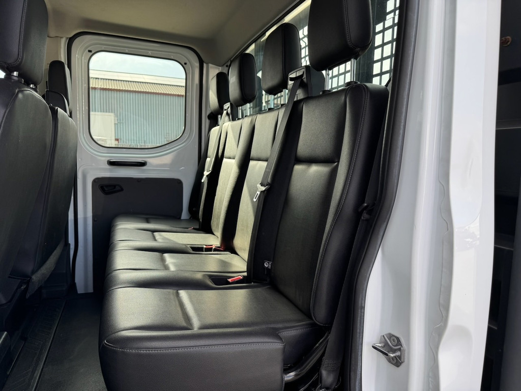 Ford Transit 350 2.0 TDCI L2H1 DC Trend 4WD | Open laadbak | Bluetooth | Kunstleder | 7-pers | Cruise| Airco | Radio | AWD 4×4 11