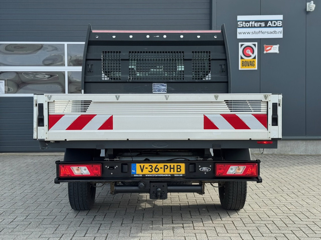 Ford Transit 350 2.0 TDCI L2H1 DC Trend 4WD | Open laadbak | Bluetooth | Kunstleder | 7-pers | Cruise| Airco | Radio | AWD 4×4 8