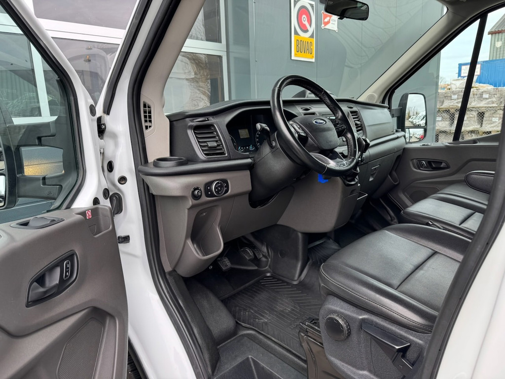 Ford Transit 350 2.0 TDCI L2H1 DC Trend 4WD | Open laadbak | Bluetooth | Kunstleder | 7-pers | Cruise| Radio | Airco | AWD 4x4 12