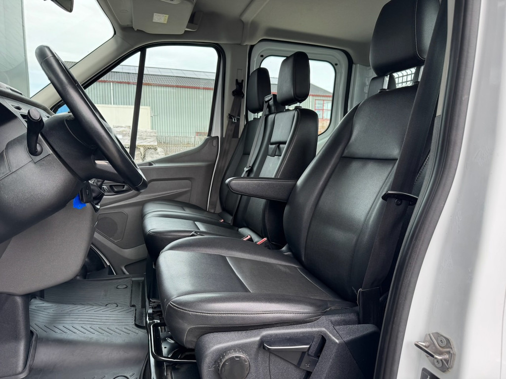 Ford Transit 350 2.0 TDCI L2H1 DC Trend 4WD | Open laadbak | Bluetooth | Kunstleder | 7-pers | Cruise| Radio | Airco | AWD 4x4 13